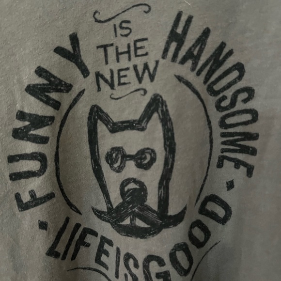 5/$10 Life is good green T-shirt size medium - Picture 4 of 4